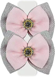 Laço Luxo Realeza Rosa, P 2un