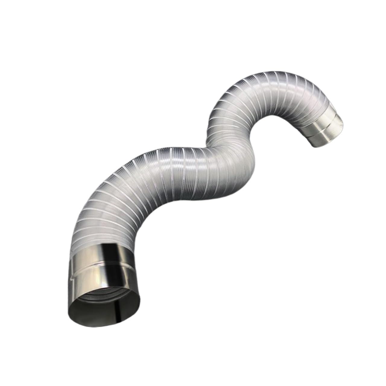 Auto Tubo Scarico Tubi Tubo Di Prolunga Per Tubo Di Aspirazione Per Auto Tubo Di Scarico Universale Resistente Al Gas In Acciaio Inossidabile Di Lunghezza 60-150 Mm Tubo Scarico Auto (Colore : D 8cm