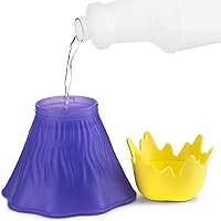 Vista 5 de ZOSTLAND Volcano - Limpiador de microondas - Limpiador a vapor para horno de microondas, vaporizador de alta temperatura fácilmente en minutos