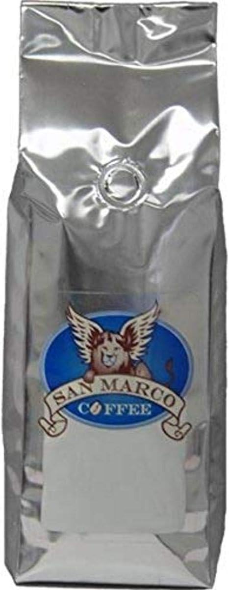 San Marco Coffee Flavored Ground Coffee, Egg Nog, 1 Pound