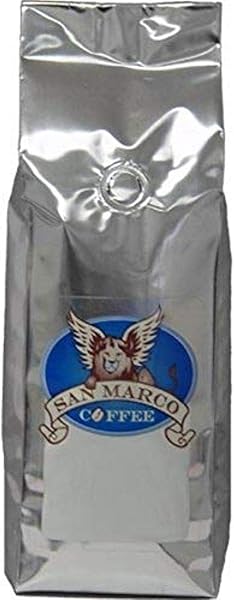 San Marco Coffee Flavored Ground Coffee, Rainforest Nut, 1 Pound - 1