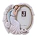 Josephs Studio Stone Resin Framed 7.75-Inch Memorial Angel Photo Frame, Holds 4 by 6-Inch Photo