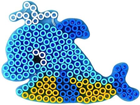 Miniatura 5 de Hama MAXI Bolsa de cuentas con placa de alfiler 8209 Ballena, 8210 Turtle y 8215 Dino en bolsa blíster