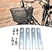 Menolana Bike Rack Rear Basket Mounting Parts with Screws