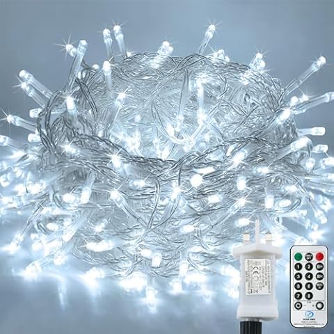 LITYBY 50M 500 LED Outdoor Fairy Lights Cover