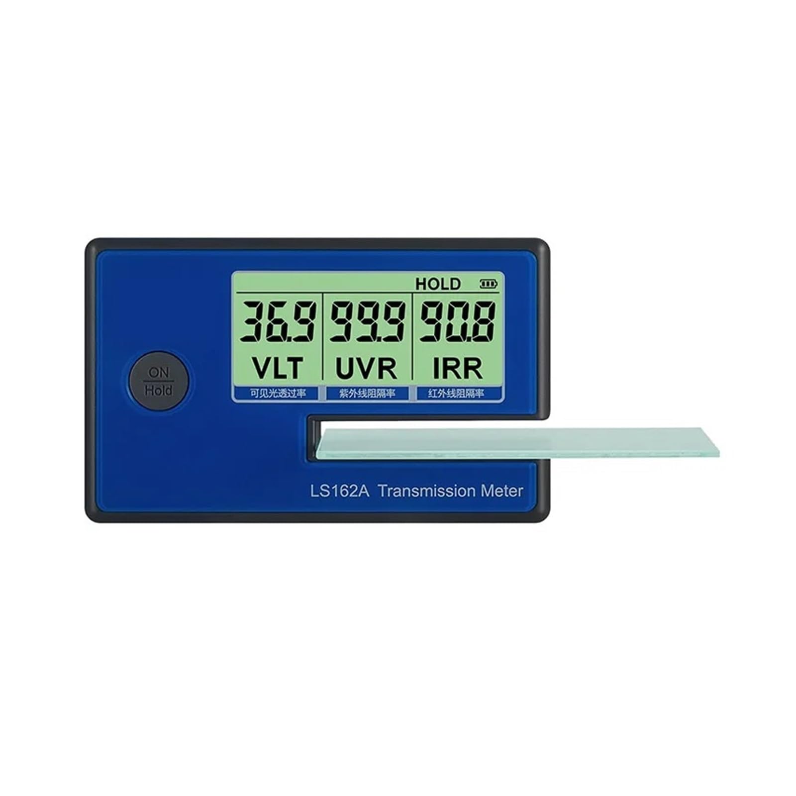 Espectrofotómetro, Medidor De Transmisión De Película Solar LS162A S Bloque De Prueba 365nm UV 1400nm IR 550nm Luz Visible