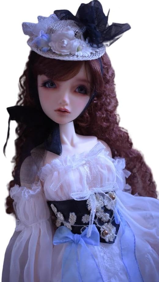 1/3 Scale Angela Beautiful Fashion Woman Doll Toys Gifts (White Make up)