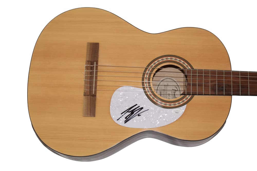 JORDAN DAVIS SIGNED AUTOGRAPH FULL SIZE FENDER ACOUSTIC GUITAR A W/JAMES SPENCE AUTHENTICATION JSA COA - COUNTRY MUSIC SUPERSTAR - HOME STATE