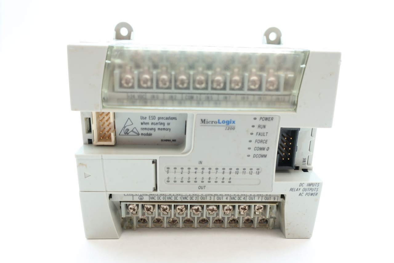 ALLEN BRADLEY 1762-L24BWA MICROLOGIX 1200 Controller Module SER C