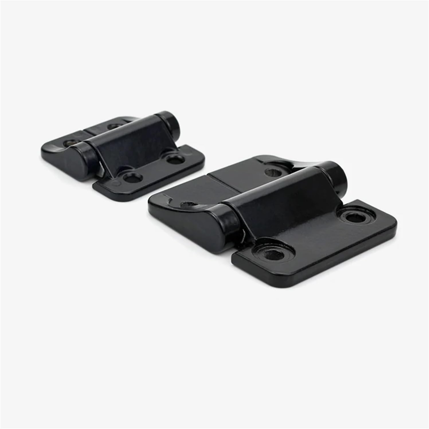 Zinc Alloy Any Stop Positionable Rotatable Tiltable I-Shaped Torque Hinge Industrial Equipment Biaxial Hinge(Big Black-2.3)