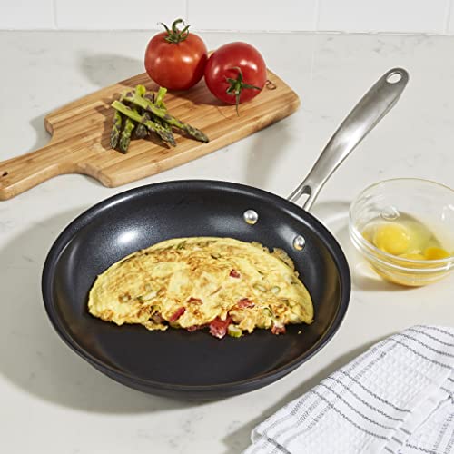 Image of Cuisinart GG22-24 GreenGourmet Hard-Anodized Nonstick 10-Inch Open Skillet