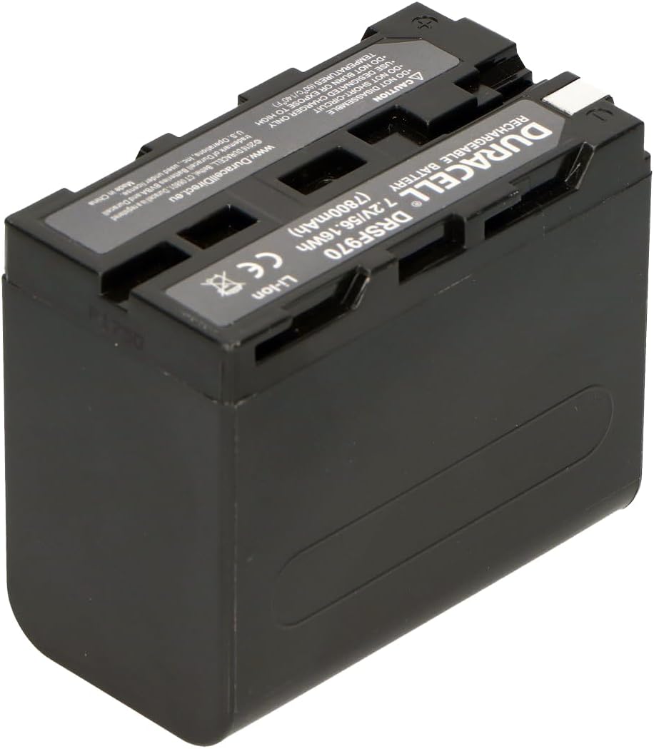Duracell DRSF970 Li-Ion Camcorder Replaces Battery for NP-F930