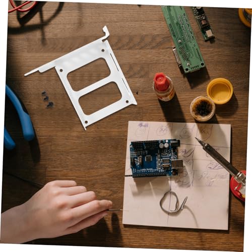 HOMSFOU Hard Drive Bracket Metal Pci Slot Mount Tray for SSD HDD Computer Rear Panel Installation Hard Drive Mount Bracket - Image 4