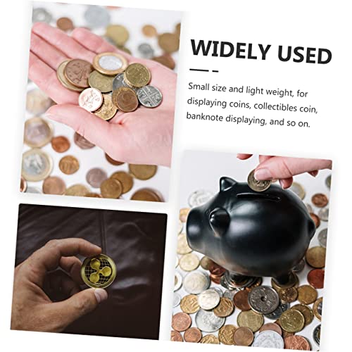Caja organizadora para 100 monedas transparente miniatura 6