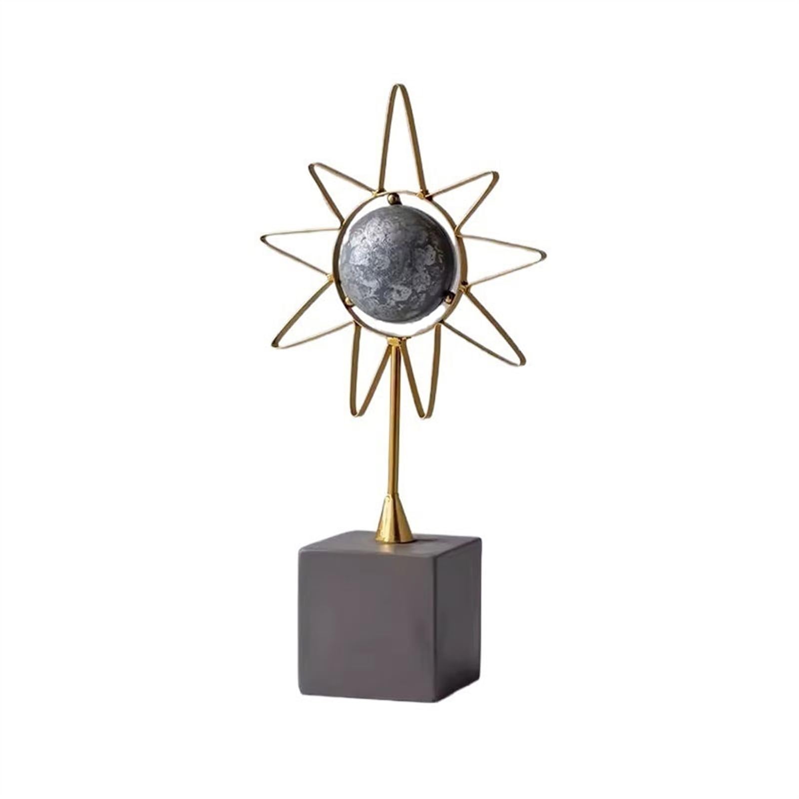 ZENY896V Sculptures European Luxury Desktop Ornaments Home Decoration Furnishings Decor(C)