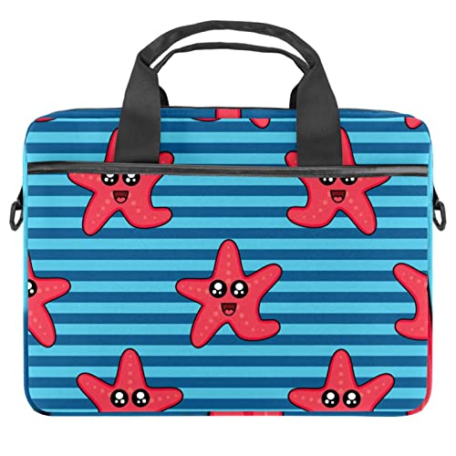Sacoche bandoulière ordinateur portable 13.3 housse PC 14.5 motif étoile de mer