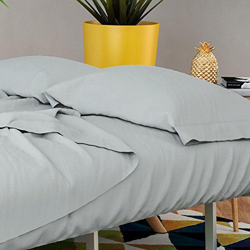 Novogratz Futon & Twin Sleeper Sofa Sheet Set - Brushed microfiber 90 GSM