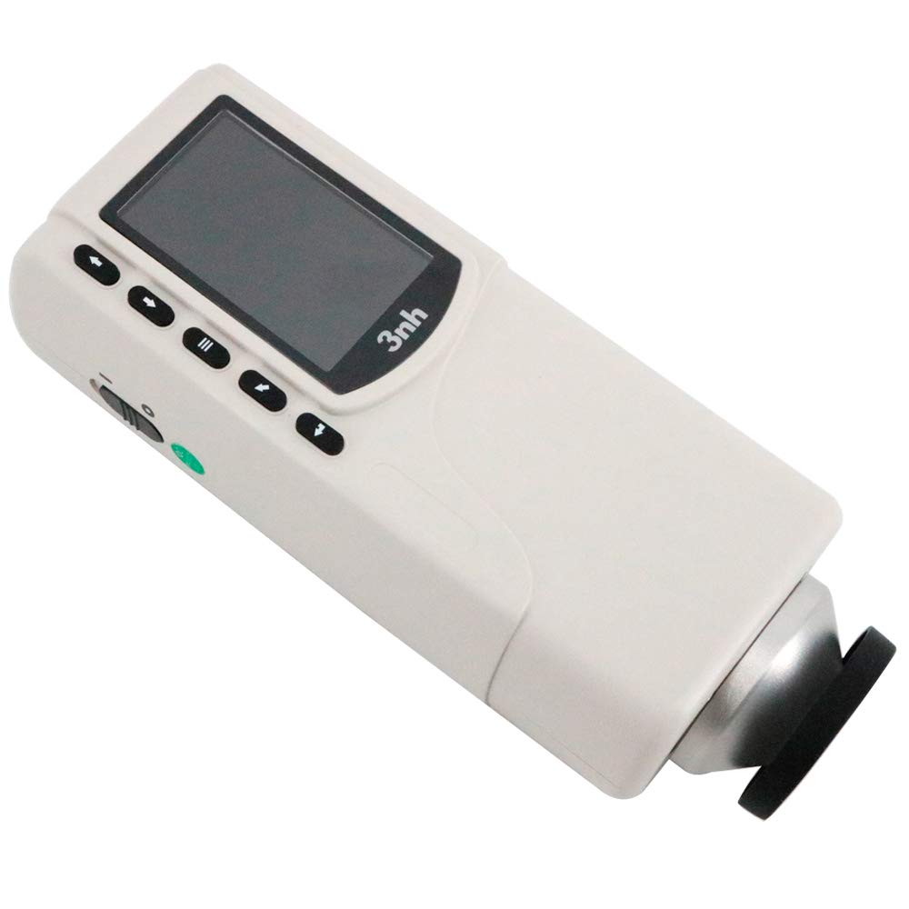 Graigar NR20XE Precise Color Meter Tester Colorimeter Reader 45°/0 °D65 CIELabCh CIELab; CIEXYZ Color Management Software 20mm Large Aperture for Strip Textured Uneven and Wet Sample