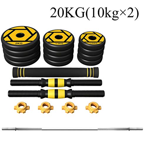 Verstelbare gewichten Halters Set, Dumbbell Oefening Fitness Verwisselbare fitnesstoestellen, met drijfstang Dumbbell… - Afbeelding 8