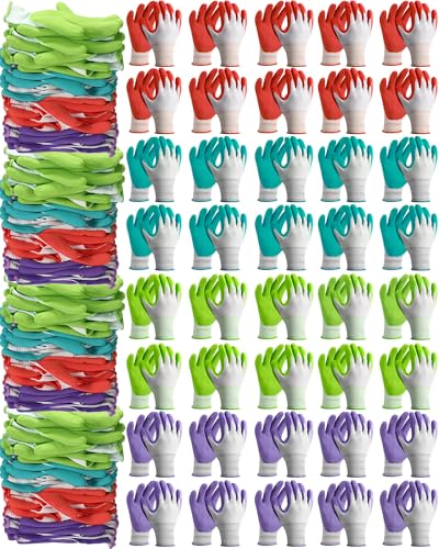 Irenare 24 Pairs Gardening Gloves Bulk for Women Ladies Breathable