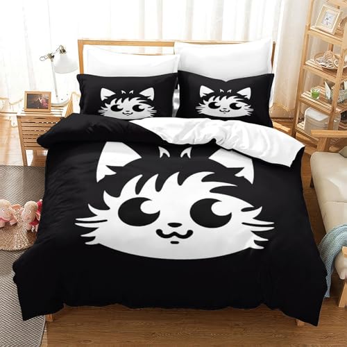 Linge de lit super king size 260x220 de qualité supérieure avec zip