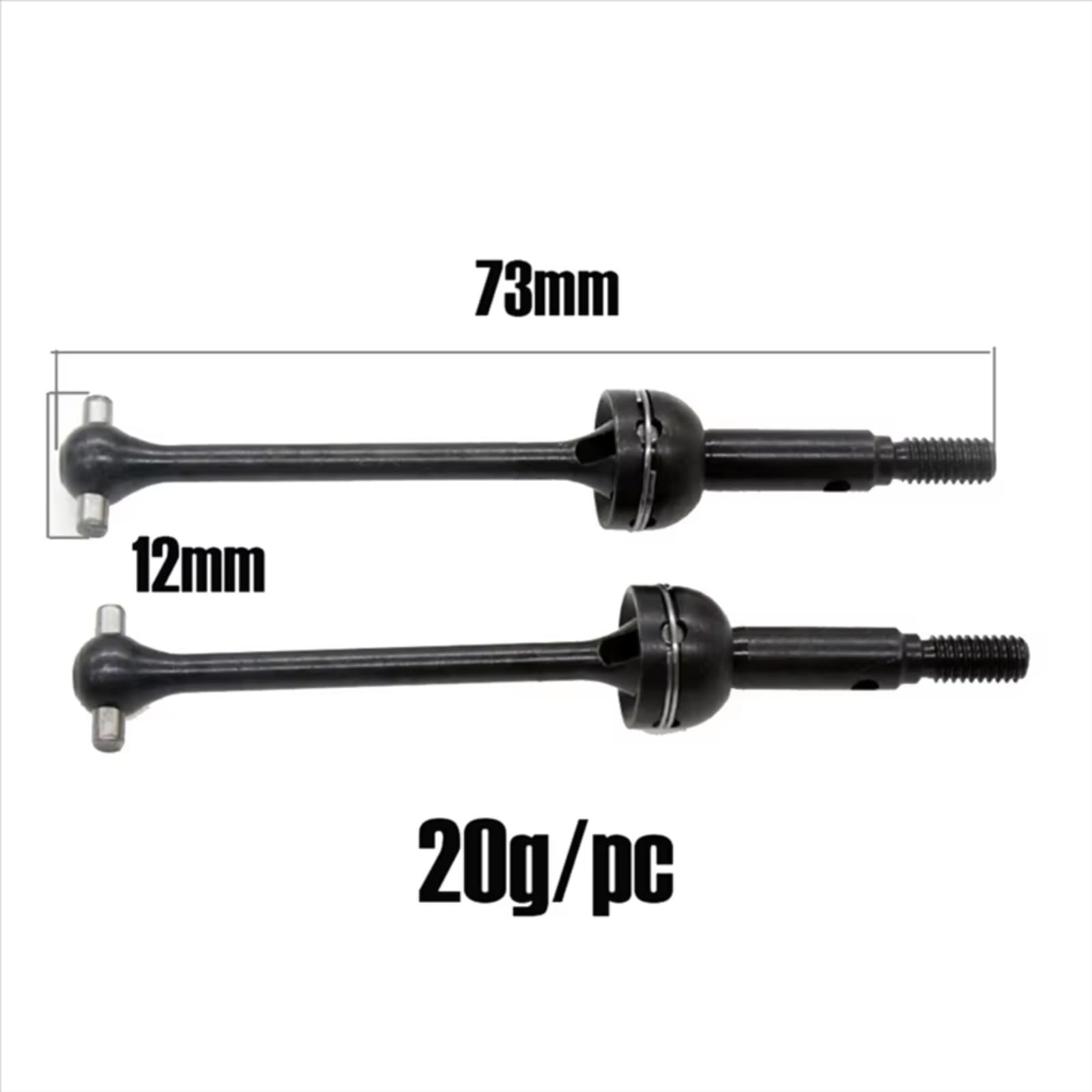 RC Accessoires Voitures Compatible avec LC pour Racing PTG-2 1/10 Mise À Niveau Voiture RC Kit De 8 Pièces Boîte De Vitesses, Différentiel Et Arbre De Transmission CVD en Métal