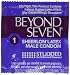 Okamoto Beyond Seven STUDDED Condoms - 25 condoms
