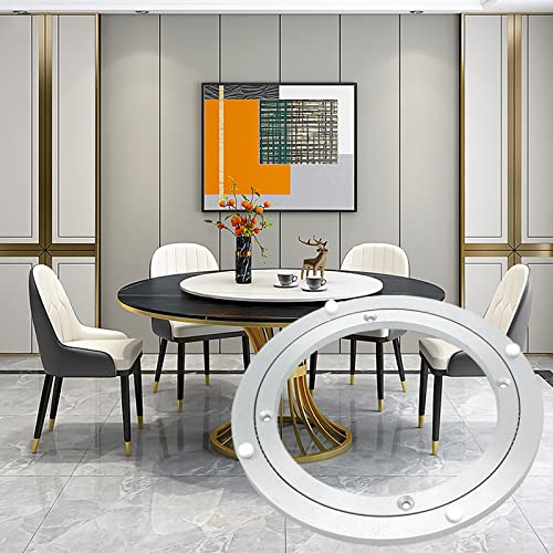 Roulement de rotation 500mm en aluminium pour table de cuisine