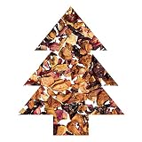 TEALAVIE - Wintertee - Oma's Bratapfel | saftiger Apfel mit Mandel und Zimt | umweltfreundlicher Nachfüllpack | 200g Refill loser Früchte Tee