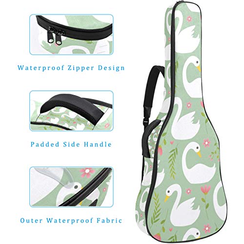 Housse de guitare 106 cm imperméable à double bandoulière réglable pour guitare acoustique, sac de transport rembourré… - Les Beatles, Paul McCartney, John Lennon, RIngo Starr, George Harrison Housse de guitare 106 cm imperméable à double bandoulière réglable pour guitare acoustique, sac de transport rembourré… – Image 4