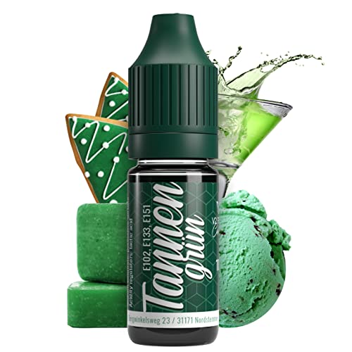 V2 FOODS Colorante alimentario verde pino 10 ml Colorante altamente concentrado, sin azúcar, líquido, para colorear bebidas, pasteles, repostería, coberturas, slime y mucho más.
