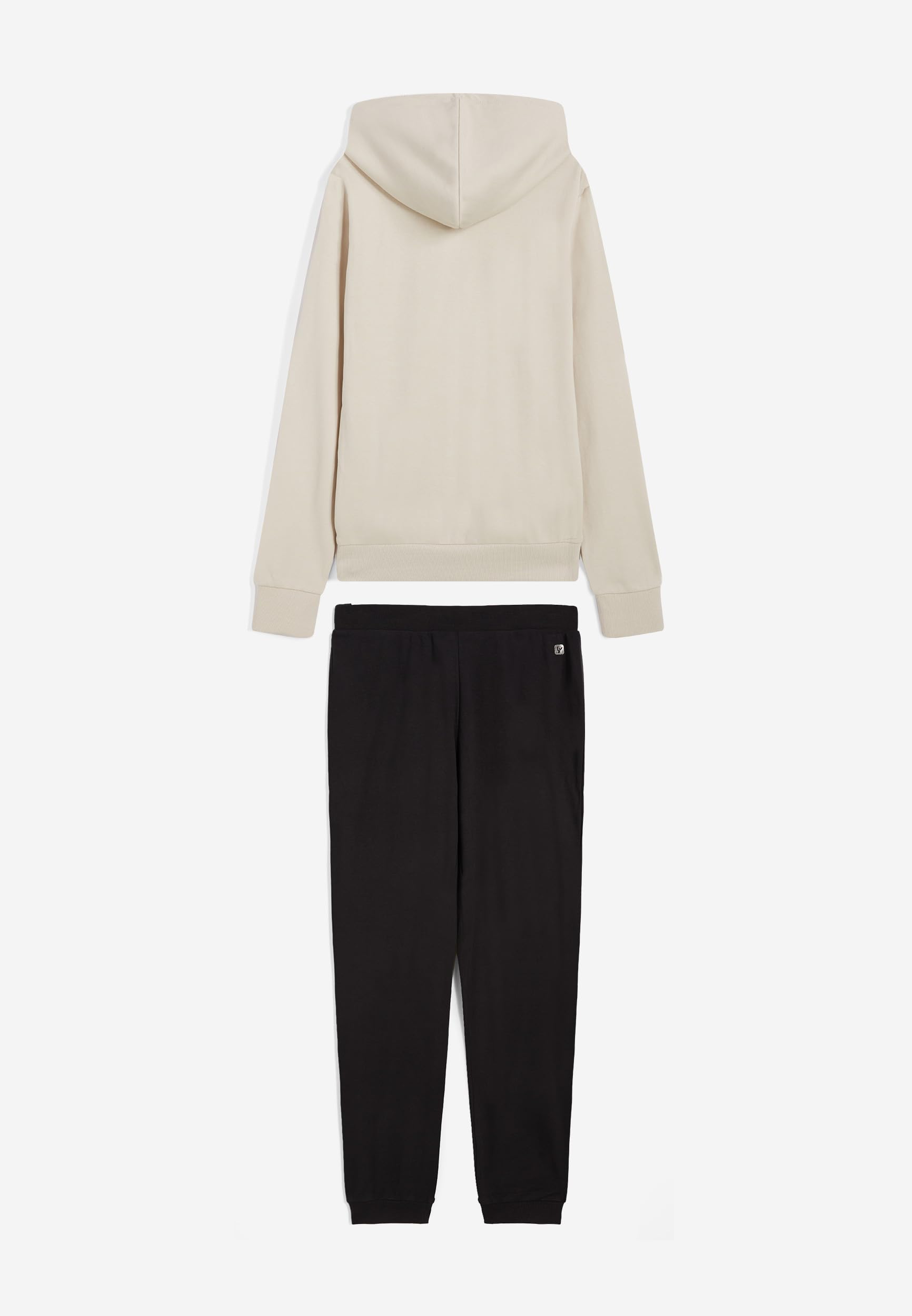 FREDDY - Tuta Donna Completa Sportiva in Cotone, Felpa con Cappuccio e Pantaloni Tuta, Regular Fit
