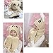 YEKEYI 3 in 1 Ear Moving Jumping Hat Bunny Hat Pop Up Ears Plush Hat Cap for Adult &Kids Khaki