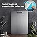 Tavano Titanium Cutting Board,Katuchef Titanium Cutting Board,Titanium Cutting Boards for Kitchen,Non toxic Doubld-Side Durable Chopping Boards, Easy to Clean and Store(1PC-L:15.35 * 11.02)