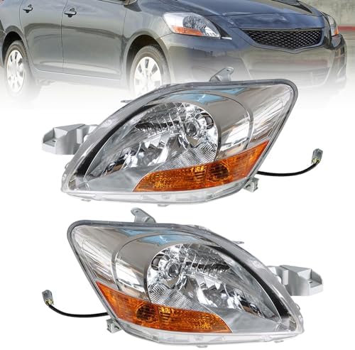 2-Pack Headlight Assembly Halogen Headlamps Replacement For Sienna 2011-2020 Left And Right - View #6