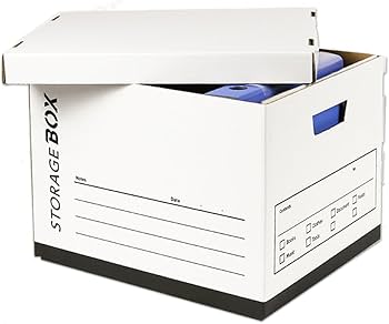 Amazon | ダンボールワン ダンボール （段ボール箱） 収納 ふた付き 白