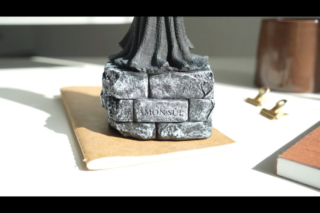 Calendario Perpetuo Signore Degli Anelli 3D - Nazgul, 9x9x23 Cm, Gadget LOTR Da Scrivania