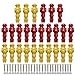 Foosball Men - 26x Rod Foosball Player Figures, Small Doll Statues for Foosball Table Components, Replacement Parts for Football Machine Accessories