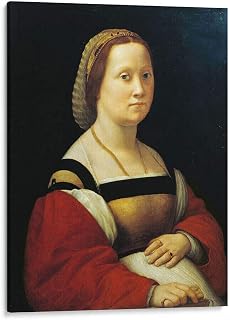 Canvas Lab | The Donna Gravida by Rafael Sanzio | 24 x 18 in | Canvas Print Wall Art | Classical art, Renaissance | Wall Decor for Bedroom, Living Room or Office
