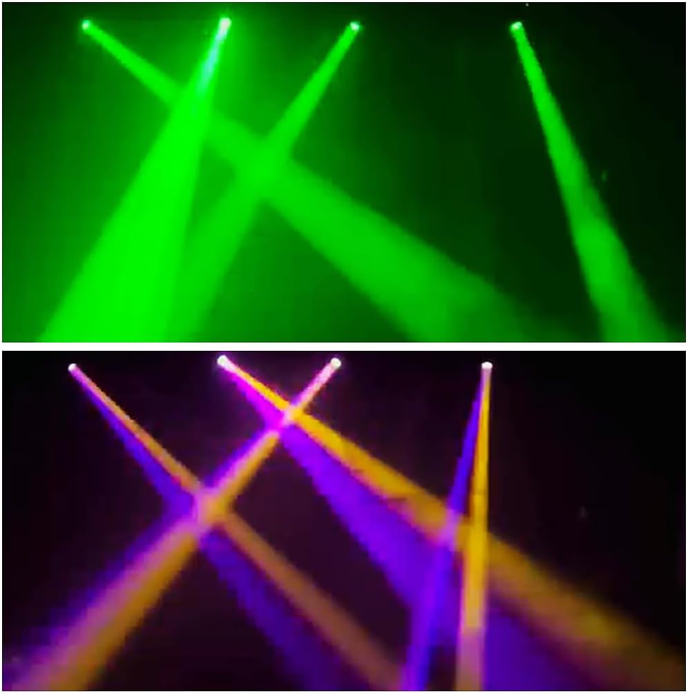 170W Moving Head Light Beam Spot(100W) and Wash Lighting(70W) 2 in 1 with 5-Facet Prism for Party DJ Disco（1PC