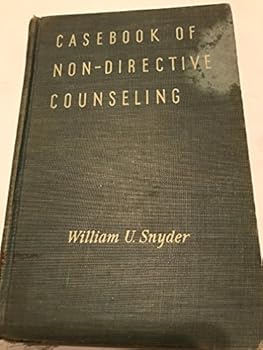 Hardcover Casebook of non-directive counseling; Book