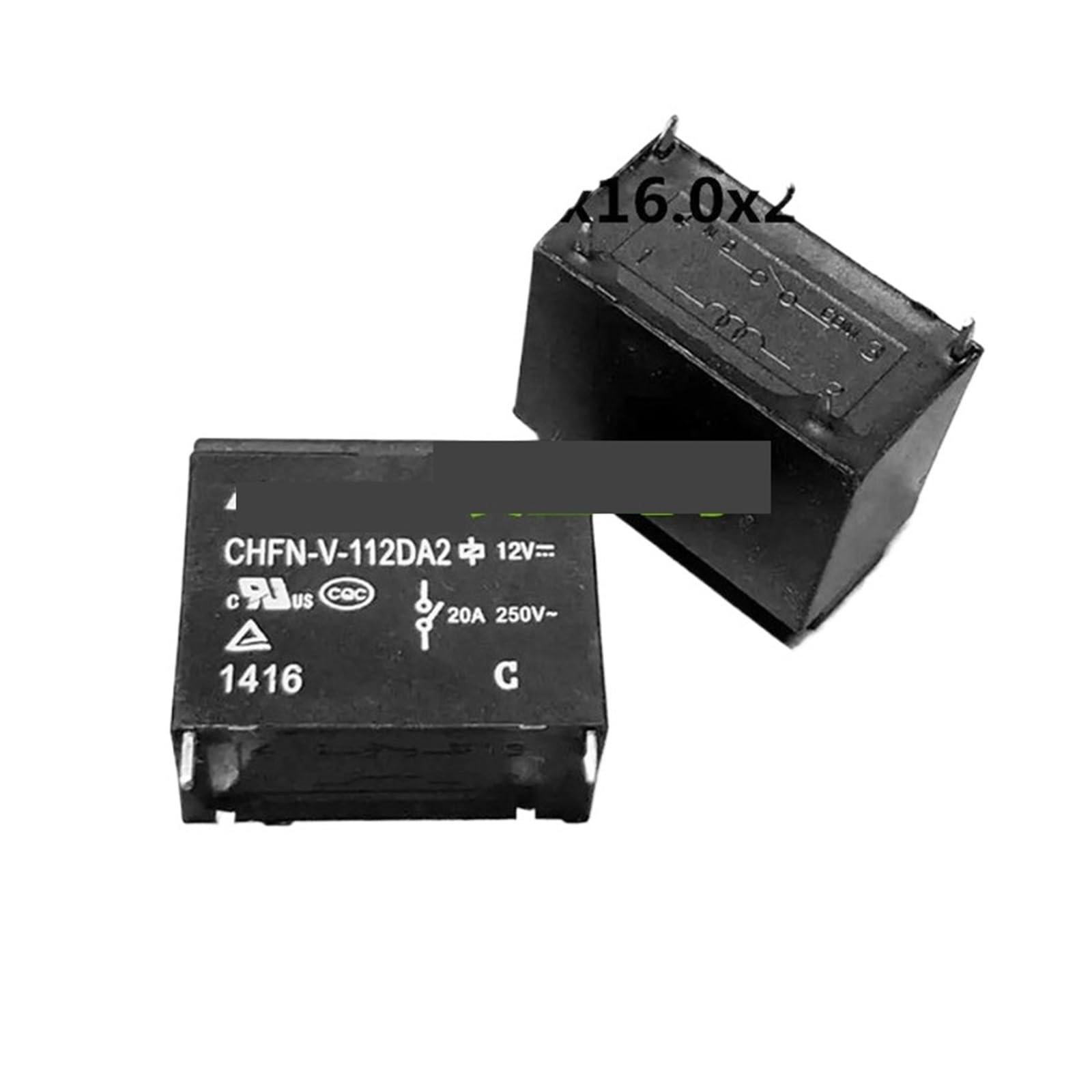 Relais Chfn-v-112da2 12V 20A pour réparer une panne de circuit