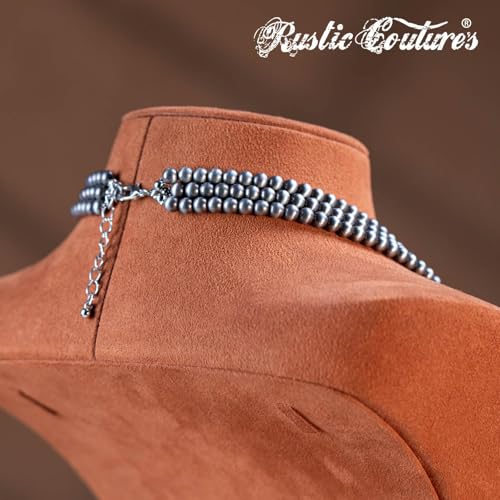 Image of Montana West Rustic Couture's Western Jewelry Set for Women Cowgirl Vintage Western Necklace Earring