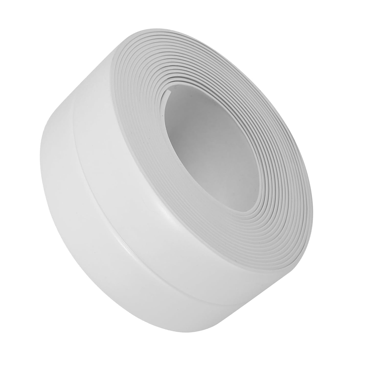 Self Adhesive Bath and Wall Sealing Strip Sink Basin Trim Kitchen Caulk Strip sealant Tape Shower Tile Sealer Adhesive sealant. (1 White 22mm x 3.2m) (38mm*3.2M)