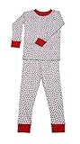 New Jammies Girls' Holiday Organic Cotton Snuggly Pajamas