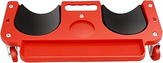 Rolling Knee Creeper,Movable Knee Dolly with Tool Tray,Sponge Knee Pad w/5 Swivel Castors, 220lbs Load Capacity for Construction, Auto Repair,Garden Maintenance