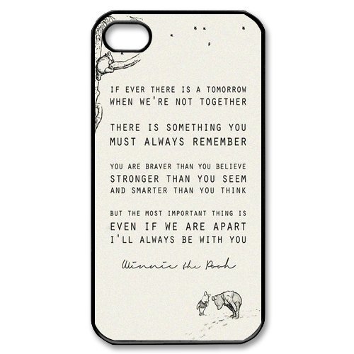 Winnie The Pooh iPhone Funda para iPhone 5/5S, Bien diseñado TPU iPhone 5s Funda, iPhone Accesorios