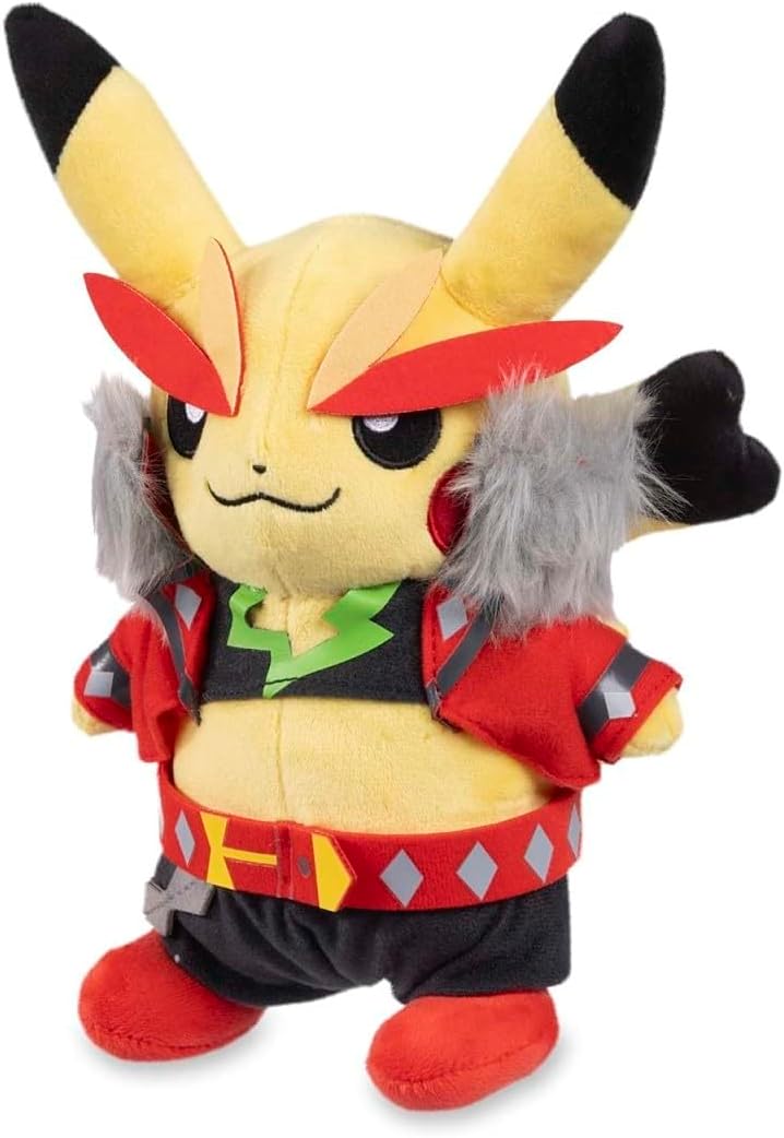Pokemon Center Cosplay Pikachu: Pikachu Rock Star Poké Plush - 9 ¼ In.