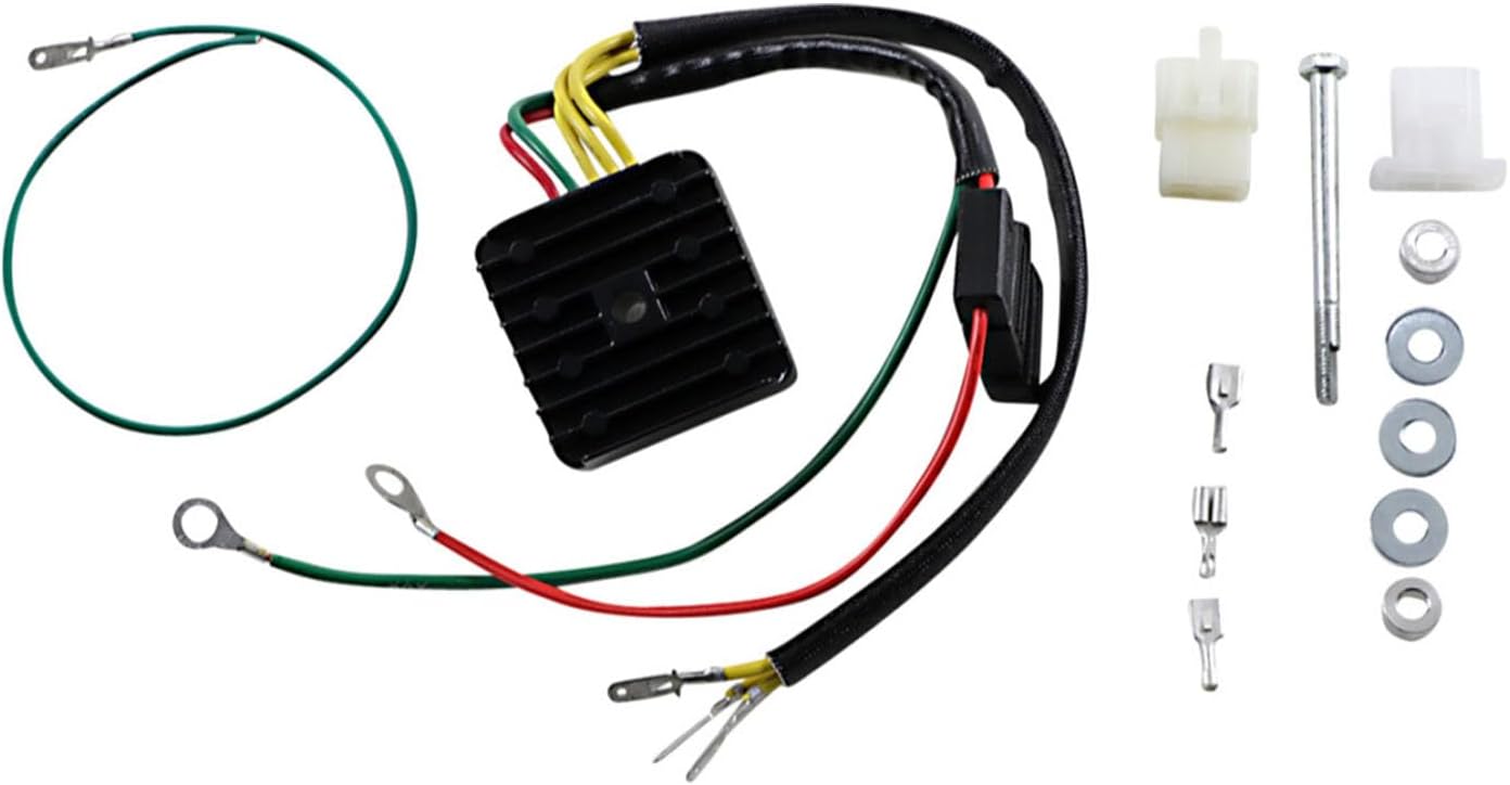 Rick's Motorsports Electric 10-164H Stock Replacement Hot Shot Regulator/Rectifier Combo 14v Fits Honda CB160 CB175 CL175 CB200 CB350 CL350 CB360 CJ360 CL360 CB450 CL450 CB500