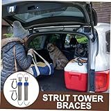 WEKADRIN 2pcs Adjustable Automatic Car Trunk Lid Lifters Boot Opener Springs with Strong Structure Easy Installation for Rear Tailgate Lift Support - Image 8